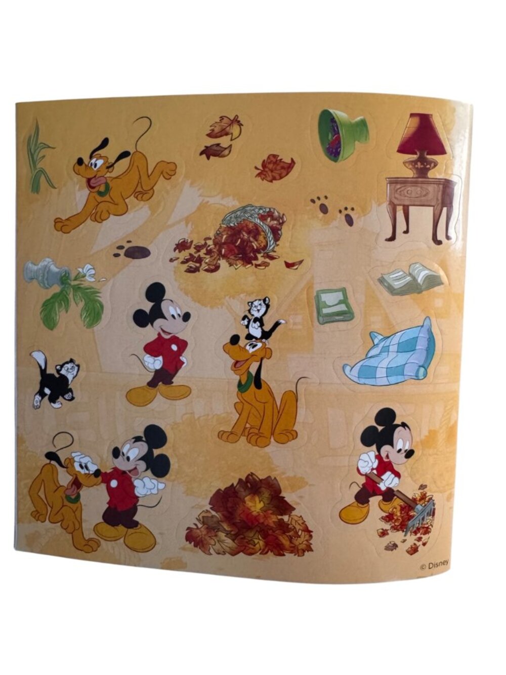 Disney Sticker Storybook Minnie Dalmatian Pluto Aladdin 40+ Stickers Lot of 7 - Picture 7 of 16